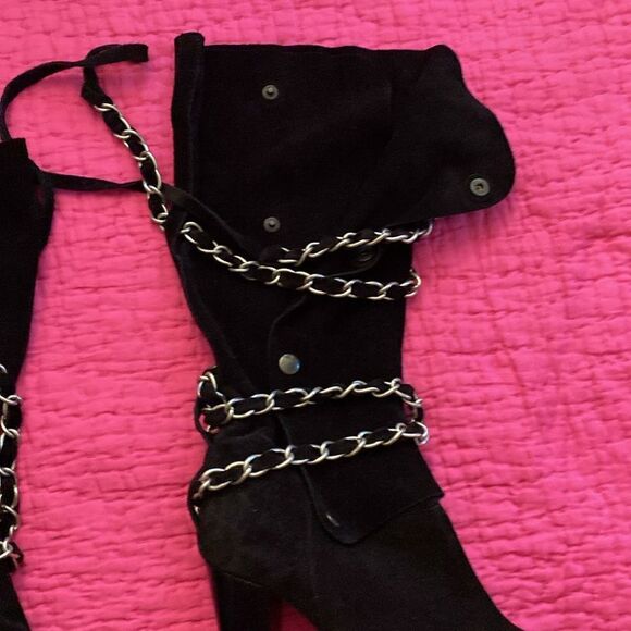 Isabel Marant suede  chain boots, size 39(8,5) - Picture 9 of 16